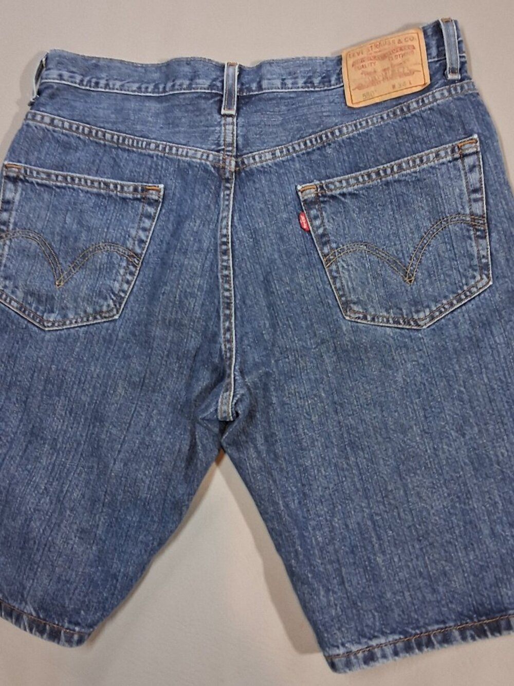 Men's Levis 550 jean shorts